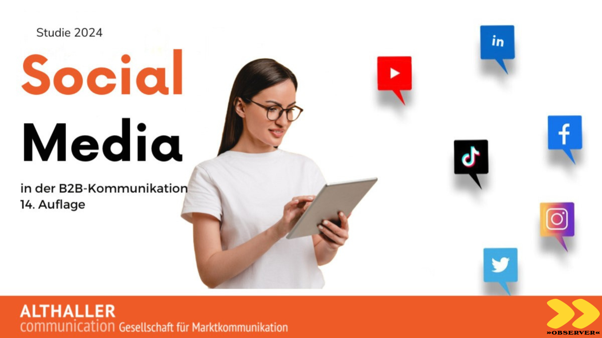 Langzeitstudie Social Media in der B2BKommunikation OBSERVER